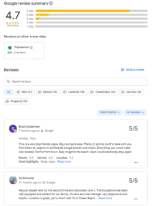 Client Google Review